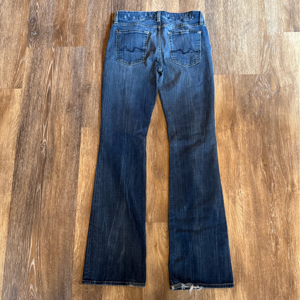 Seven For All Mankind Lexie‎ Kimmie Bootcut Jean Sz 28 Petite - Picture 3 of 8